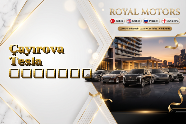 Çayırova Tesla გაყიდვა
