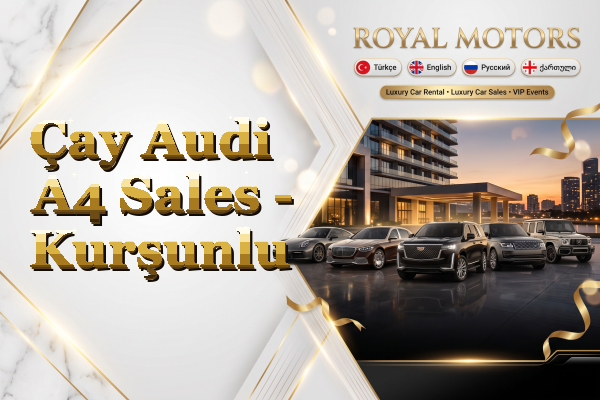 Çay Audi A4 Sales - Kurşunlu