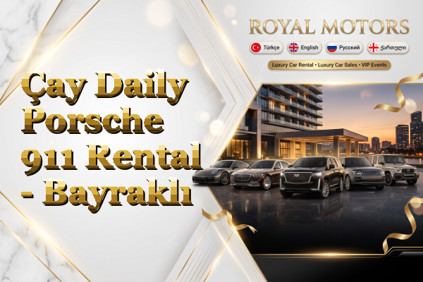 Çay Daily Porsche 911 Rental - Bayraklı