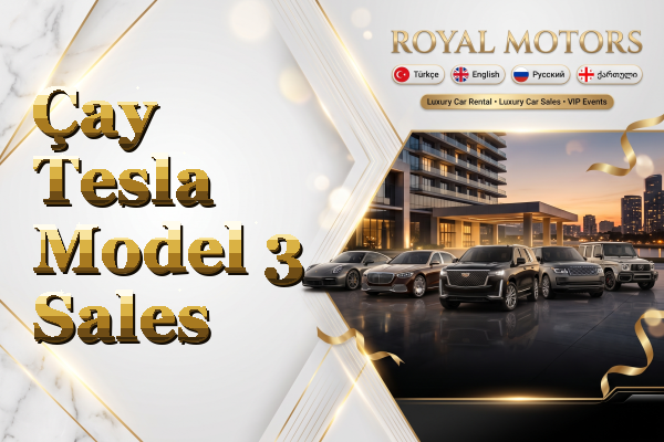 Çay Tesla Model 3 Sales