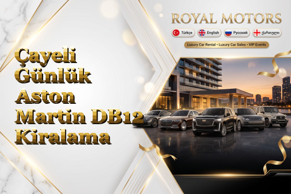 Çayeli Günlük Aston Martin DB12 Kiralama