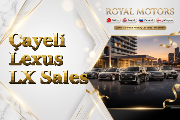 Çayeli Lexus LX Sales