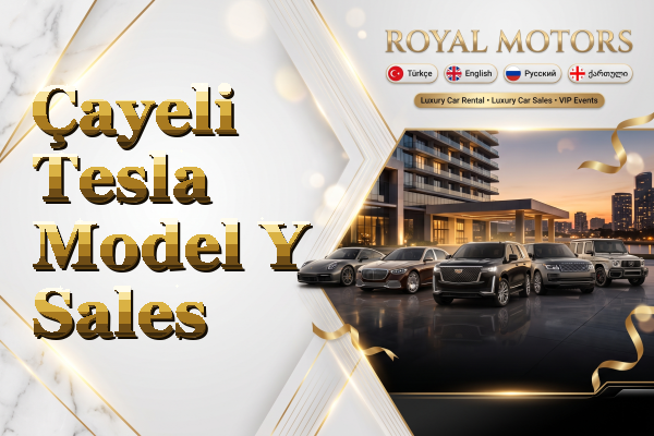 Çayeli Tesla Model Y Sales