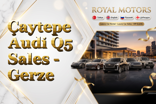 Çaytepe Audi Q5 Sales - Gerze