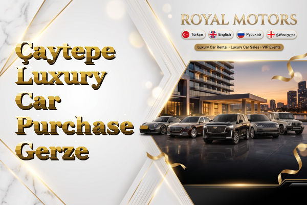 Çaytepe Luxury Car Purchase - Gerze