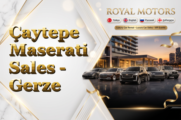 Çaytepe Maserati Sales - Gerze