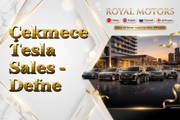 Çekmece Tesla Sales - Defne