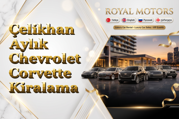 Çelikhan Aylık Chevrolet Corvette Kiralama