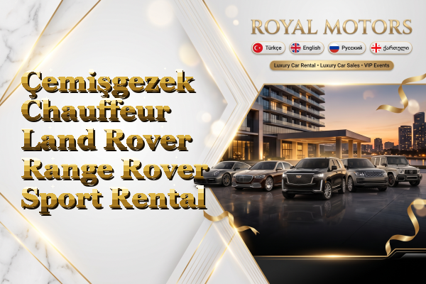 Çemişgezek Chauffeur Land Rover Range Rover Sport Rental