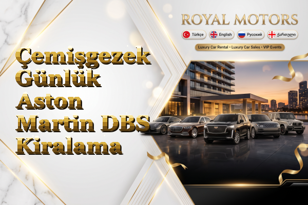 Çemişgezek Günlük Aston Martin DBS Kiralama