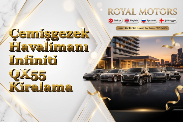 Çemişgezek Havalimanı Infiniti QX55 Kiralama