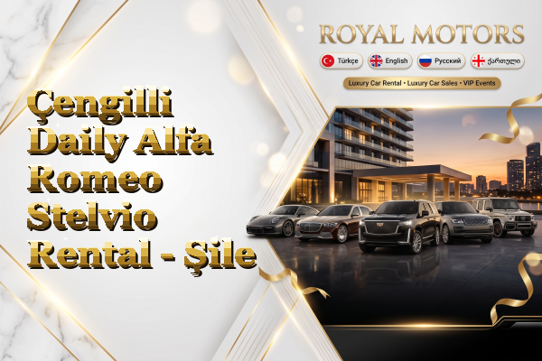 Çengilli Daily Alfa Romeo Stelvio Rental - Şile
