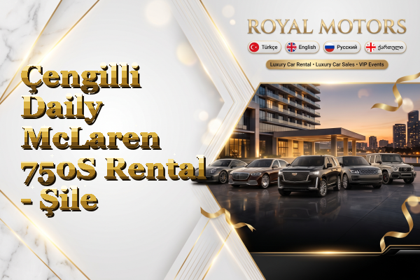 Çengilli Daily McLaren 750S Rental - Şile