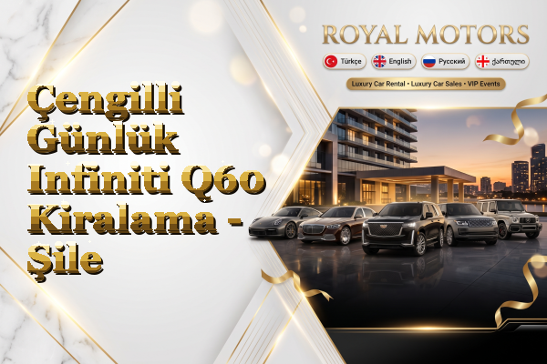 Çengilli Günlük Infiniti Q60 Kiralama - Şile