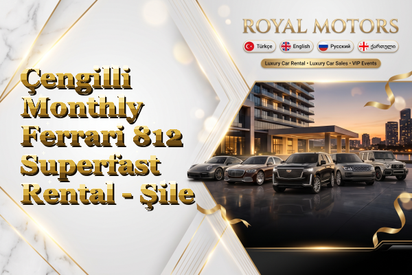 Çengilli Monthly Ferrari 812 Superfast Rental - Şile