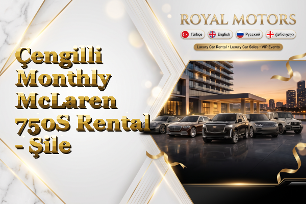 Çengilli Monthly McLaren 750S Rental - Şile