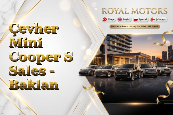 Çevher Mini Cooper S Sales - Baklan