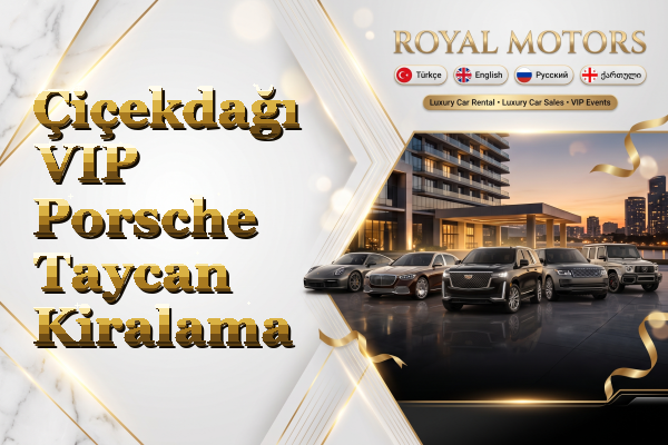 Çiçekdağı VIP Porsche Taycan Kiralama