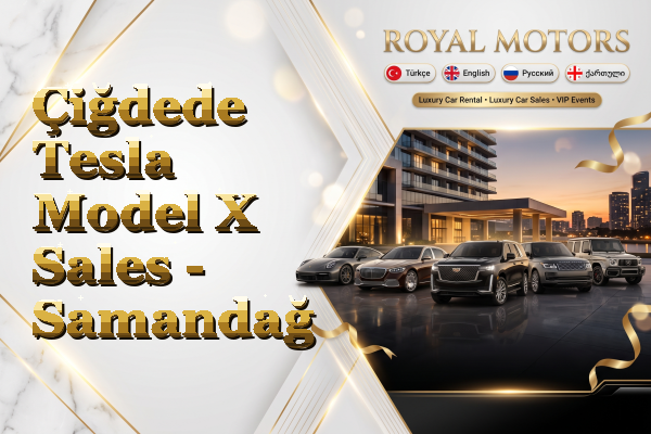 Çiğdede Tesla Model X Sales - Samandağ