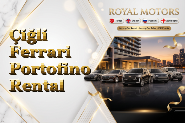 Çiğli Ferrari Portofino Rental