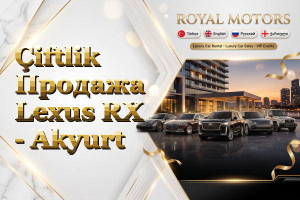 Çiftlik Продажа Lexus RX - Akyurt