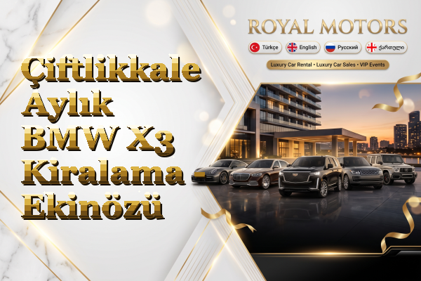 Çiftlikkale Aylık BMW X3 Kiralama - Ekinözü