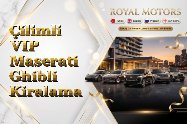 Çilimli VIP Maserati Ghibli Kiralama
