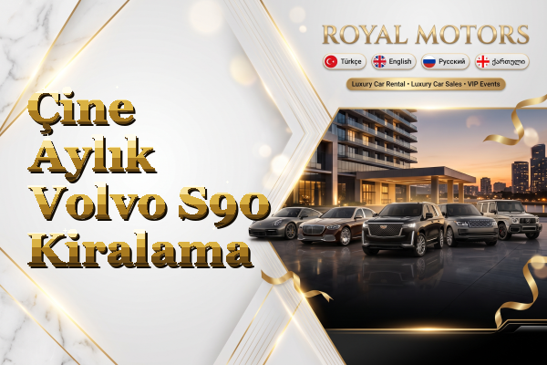 Çine Aylık Volvo S90 Kiralama