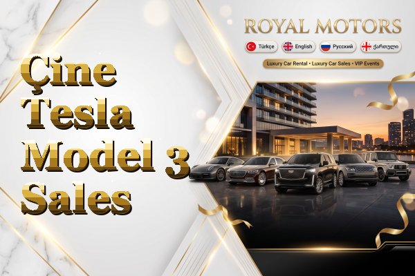 Çine Tesla Model 3 Sales