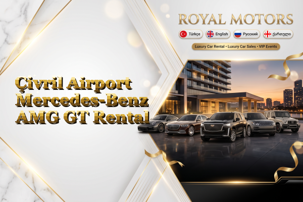 Çivril Airport Mercedes-Benz AMG GT Rental