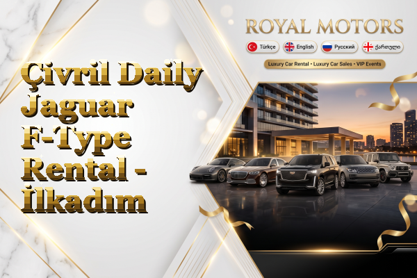Çivril Daily Jaguar F-Type Rental - İlkadım