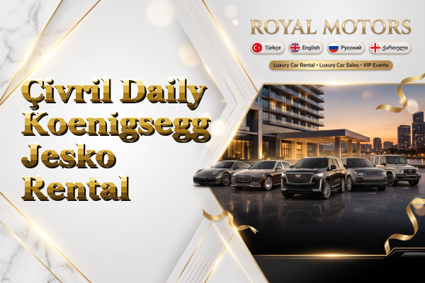 Çivril Daily Koenigsegg Jesko Rental