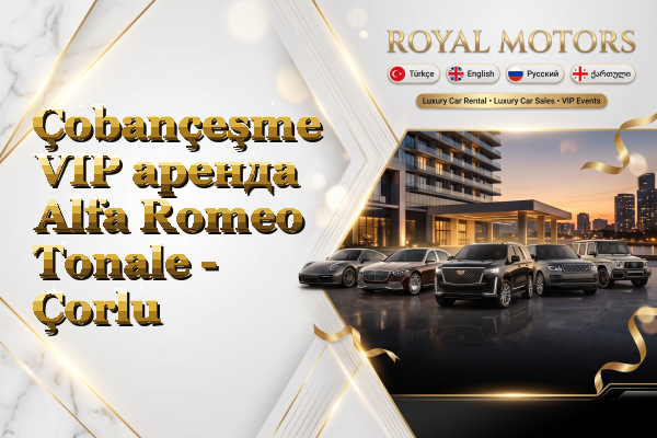 Çobançeşme VIP аренда Alfa Romeo Tonale - Çorlu