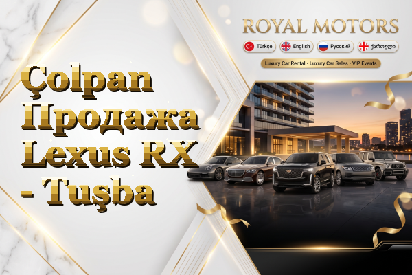 Çolpan Продажа Lexus RX - Tuşba