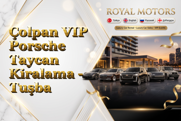 Çolpan VIP Porsche Taycan Kiralama - Tuşba