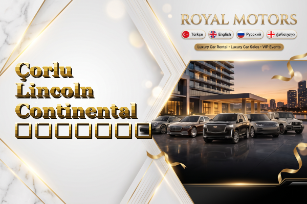 Çorlu Lincoln Continental გაყიდვა