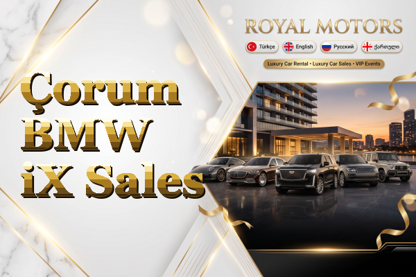 Çorum BMW iX Sales