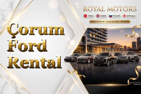 Çorum Ford Rental