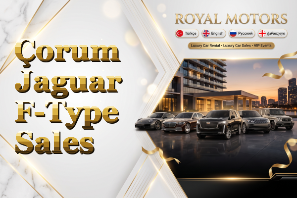 Çorum Jaguar F-Type Sales