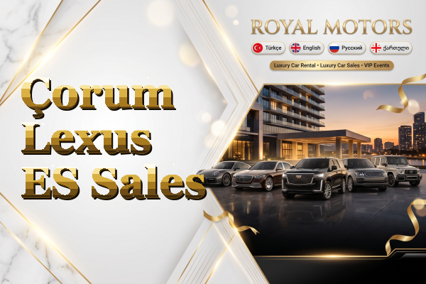 Çorum Lexus ES Sales