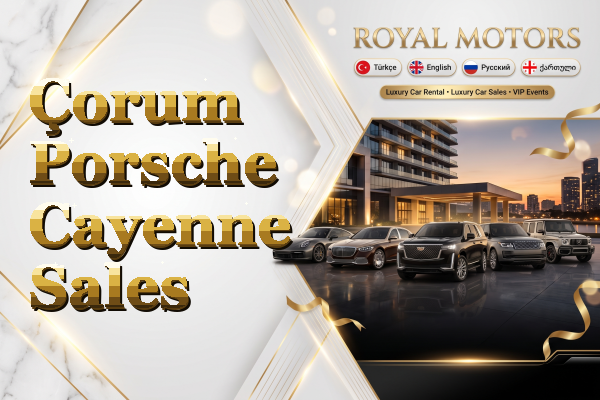 Çorum Porsche Cayenne Sales