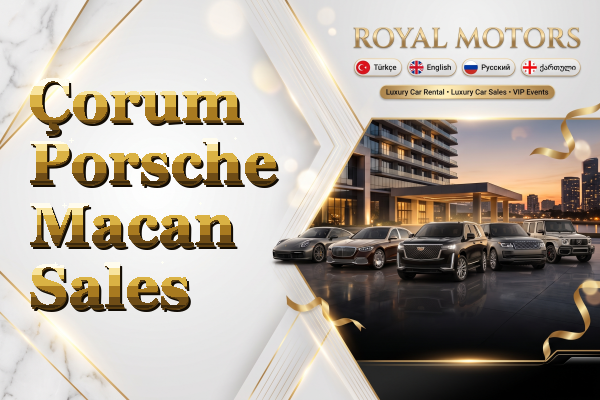 Çorum Porsche Macan Sales