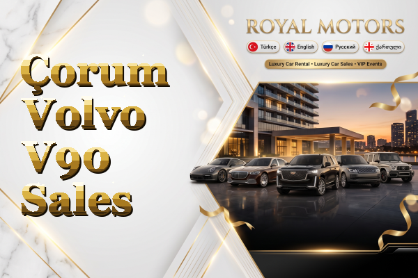 Çorum Volvo V90 Sales