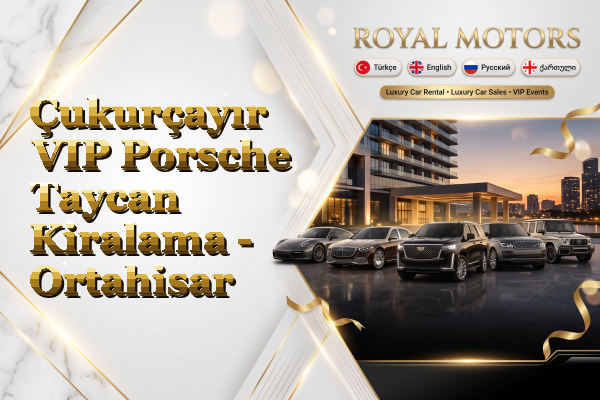 Çukurçayır VIP Porsche Taycan Kiralama - Ortahisar