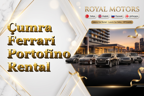 Çumra Ferrari Portofino Rental