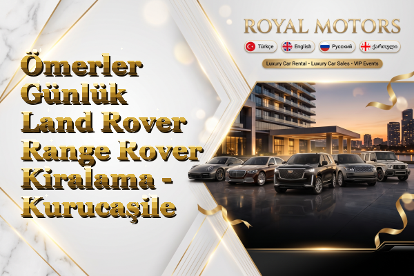 Ömerler Günlük Land Rover Range Rover Kiralama - Kurucaşile