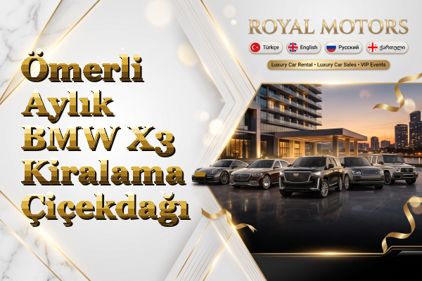Ömerli Aylık BMW X3 Kiralama - Çiçekdağı