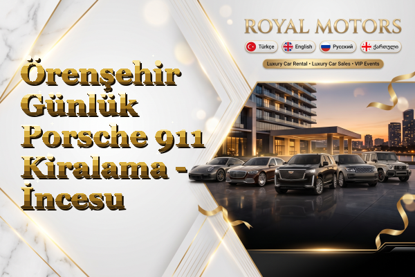 Örenşehir Günlük Porsche 911 Kiralama - İncesu