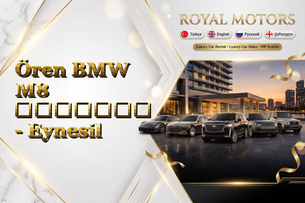 Ören BMW M8 გაყიდვა - Eynesil