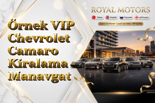 Örnek VIP Chevrolet Camaro Kiralama - Manavgat